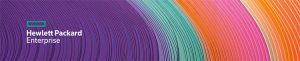 Banner mit HPE Logo