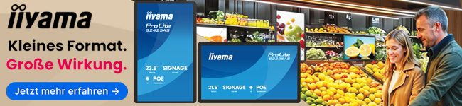 Banner mit Link zu Iiyama Prolite 25AS im Shop