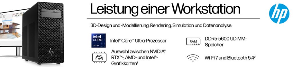 Banner zum HP Z2 Tower