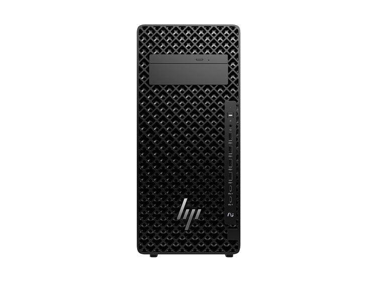 Der HP Z2 Tower in der Frontansicht