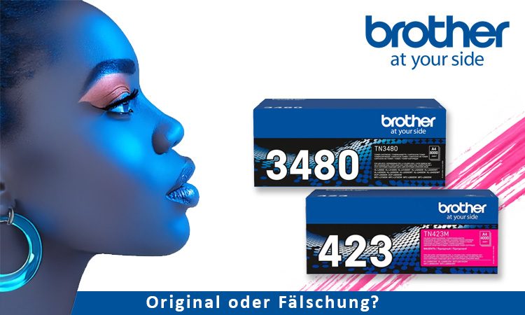 Titelbild zum Artikel: Brother Toner Original oder Fälschung.